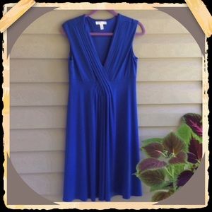 London Times Blue Cocktail Dress